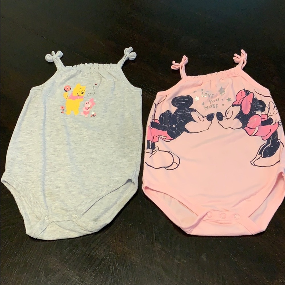 2 jumping bean tank top onesies